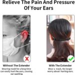 Ear Protectors For Masks, Ear Protection, Adjustable Ear Loop Extender, 10 Pack  Brookwood Medical