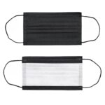 FuturePPE 3 Ply Disposable Face Mask - Surgical Masks Black-On-White-500-Masks FuturePPE
