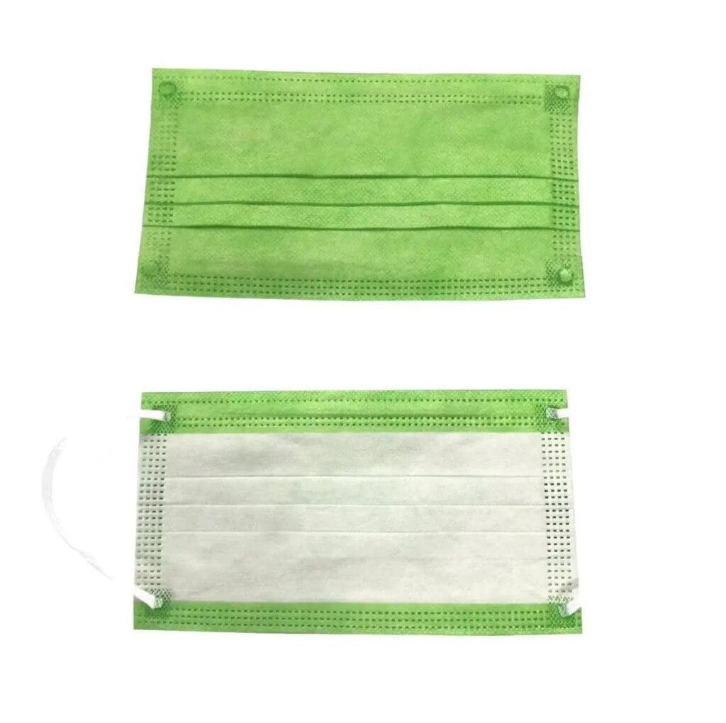FuturePPE 3 Ply Disposable Face Mask - Surgical Masks Preppy-Green-500-Masks FuturePPE