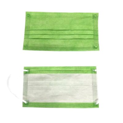 FuturePPE 3 Ply Disposable Face Mask - Surgical Masks Preppy-Green-500-Masks FuturePPE