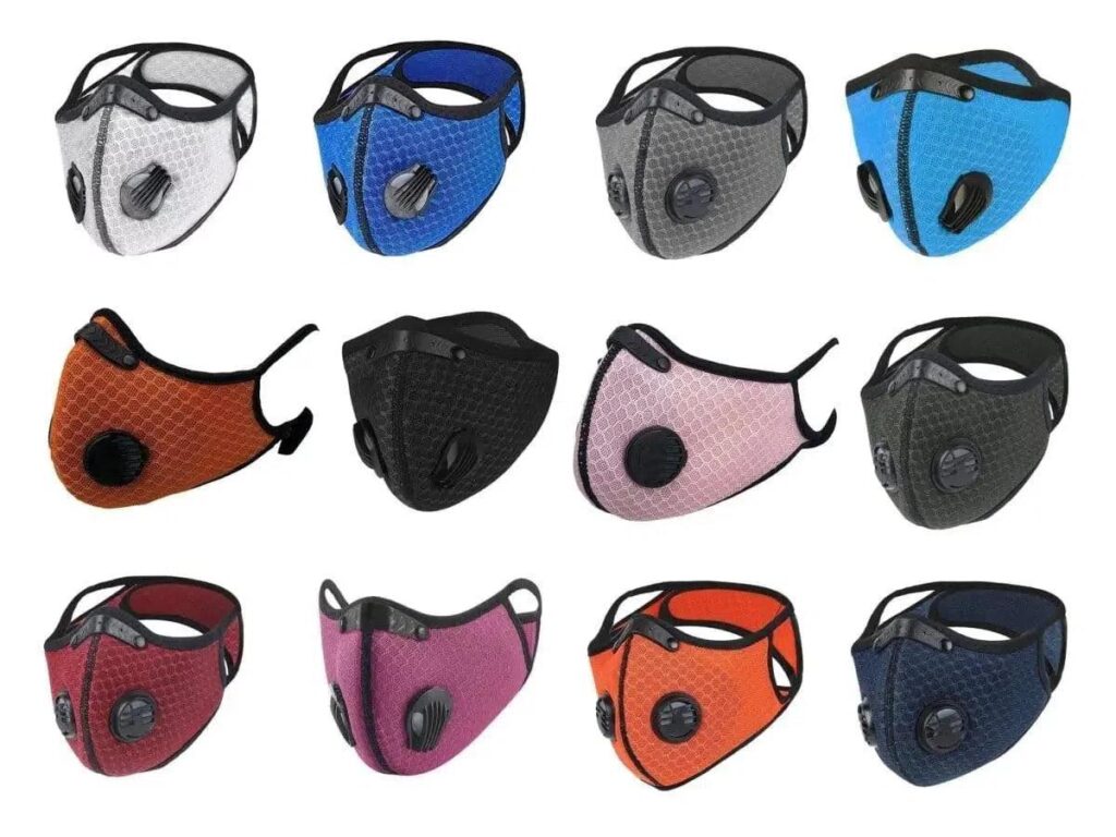FuturePPE Mesh Sports Mask with 5-Layer Carbon Activated Filter  FuturePPE