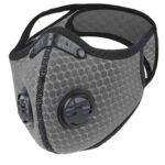 FuturePPE Mesh Sports Mask with 5-Layer Carbon Activated Filter Gray FuturePPE