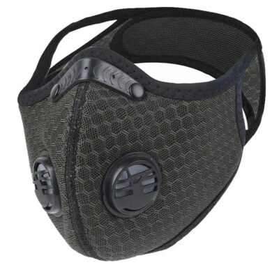 FuturePPE Mesh Sports Mask with 5-Layer Carbon Activated Filter Green FuturePPE
