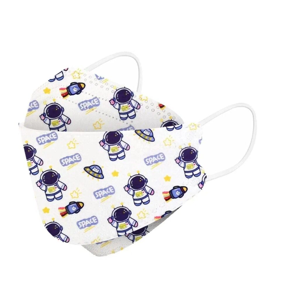 Kids KF94 Face Masks - Disposable Mask For Children Astronauts-30-Masks FuturePPE
