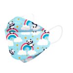 Kids KF94 Face Masks - Disposable Mask For Children Blue-Rainbow-Panda-30-Masks FuturePPE