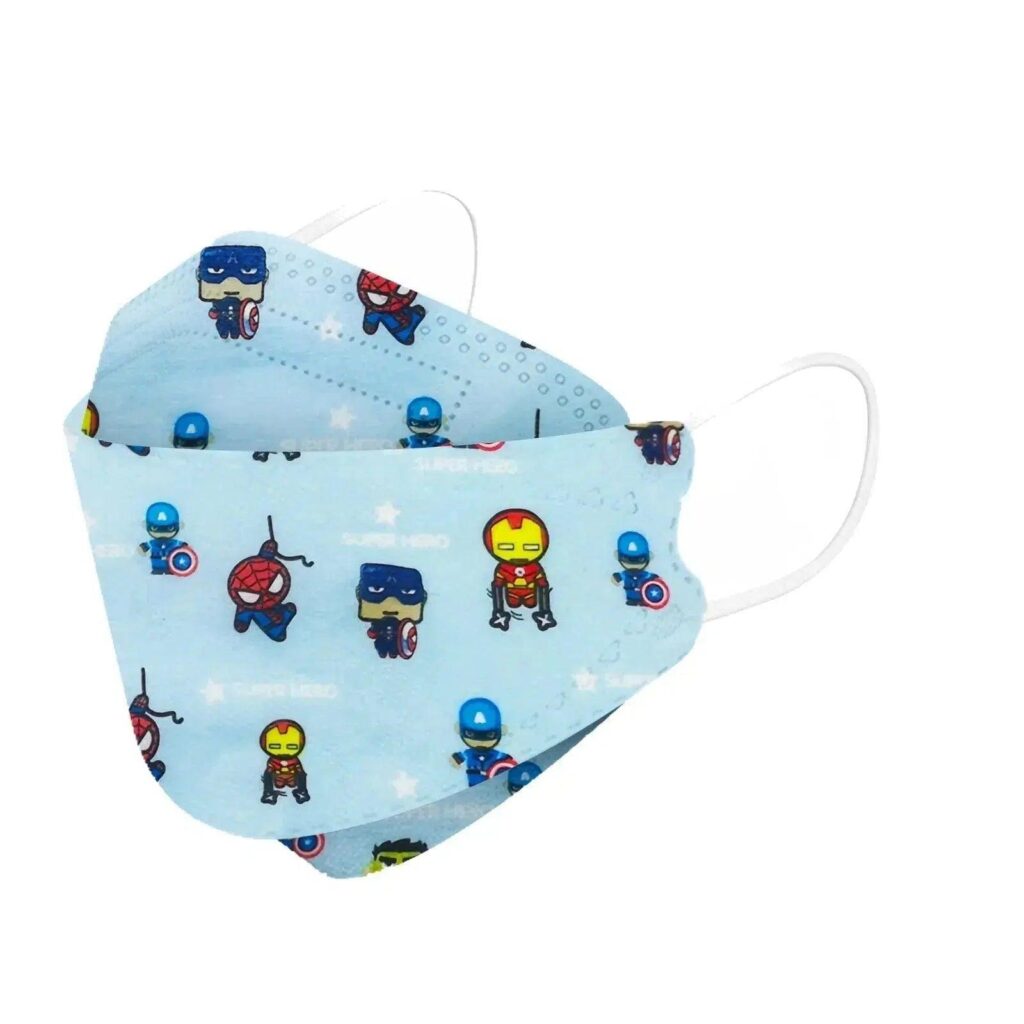 Kids KF94 Face Masks - Disposable Mask For Children Marvel-Avengers-30-Masks FuturePPE