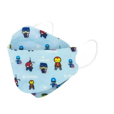 Kids KF94 Face Masks - Disposable Mask For Children Marvel-Avengers-30-Masks FuturePPE