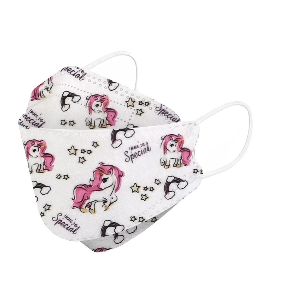 Kids KF94 Face Masks - Disposable Mask For Children Unicorns-30-Masks FuturePPE