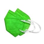 Kids KN95 Face Masks, K95 Disposable Preppy-Green-30-Masks FuturePPE