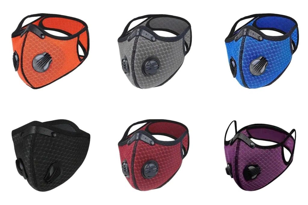 Kids Mesh Sports Mask with 5-Layer Carbon Activated Filter  FuturePPE