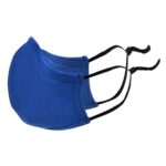 Reusable Cloth Cotton Face Mask, Blue, 5-Pack Face Cover  FuturePPE