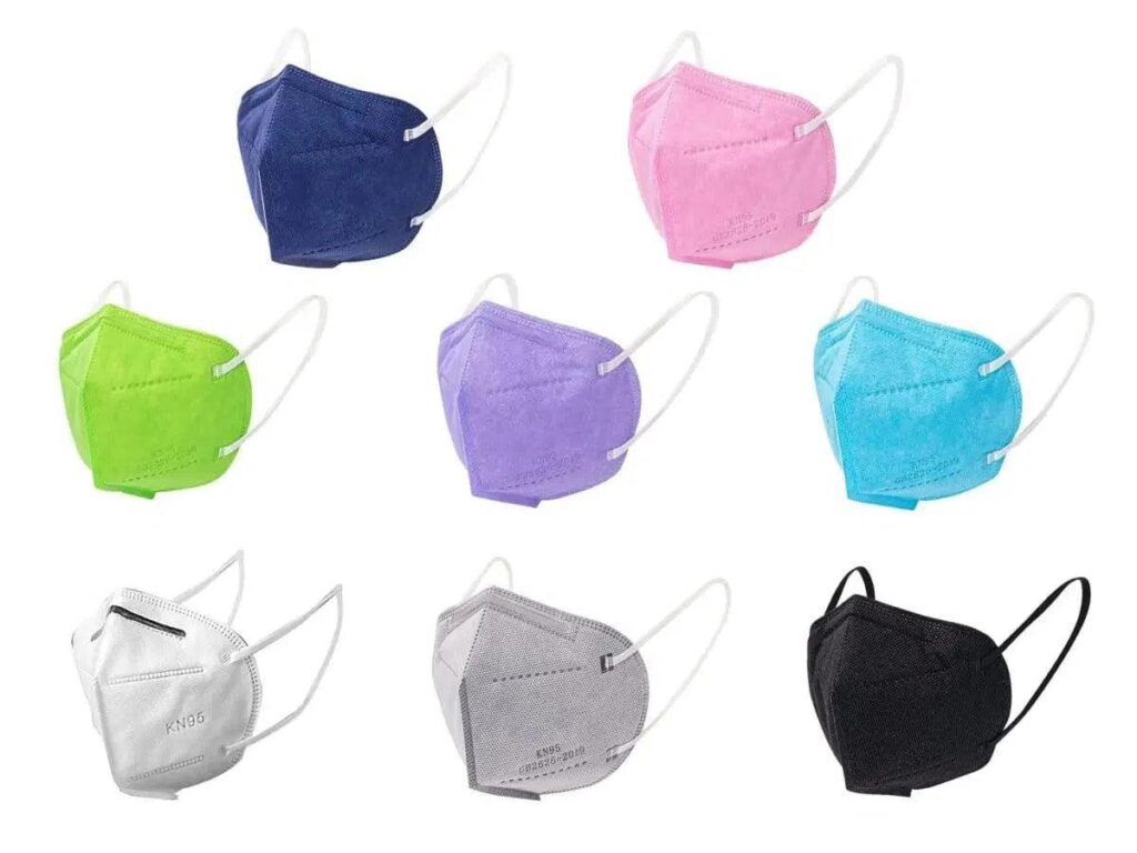 Standard KN95 Face Masks, CE Certified, 5PLY, Protective Mask, K95 Respirator  FuturePPE