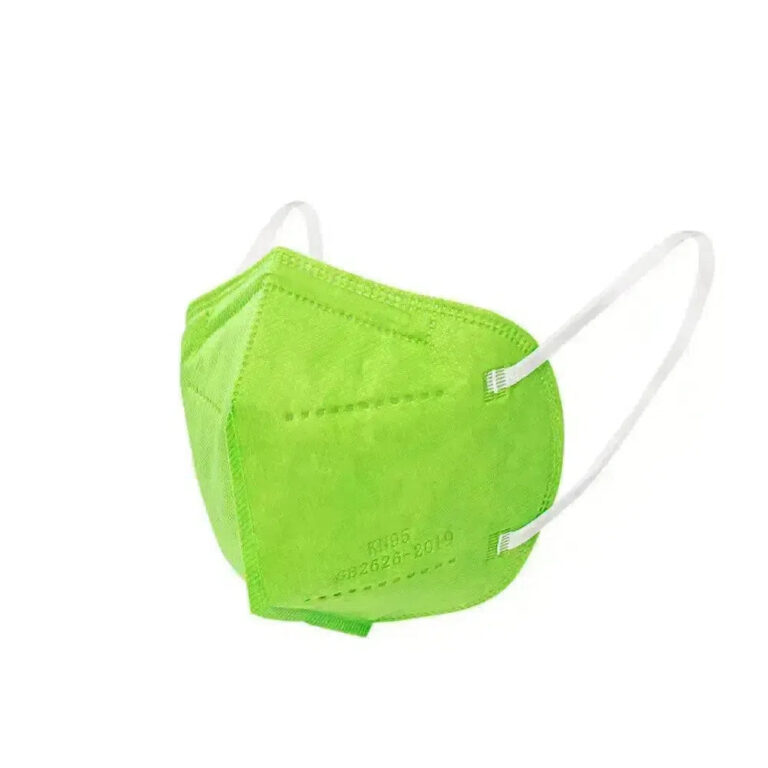 Standard KN95 Face Masks, CE Certified, 5PLY, Protective Mask, K95 Respirator-Face Masks-FuturePPE-Preppy Green-10 Masks-Brookwood Medical