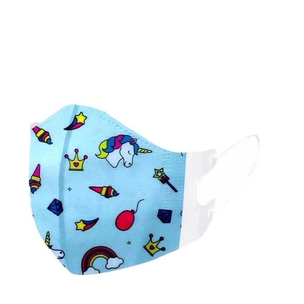 Toddlers Infant Disposable Face Masks Princess-Unicorn-30-Masks FuturePPE