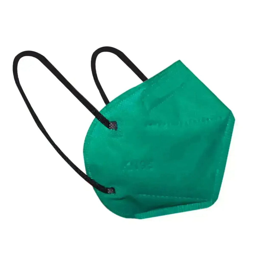 Standard KN95 Face Masks, CE Certified, 5PLY, Protective Mask, K95 Respirator Green-500-Masks FuturePPE