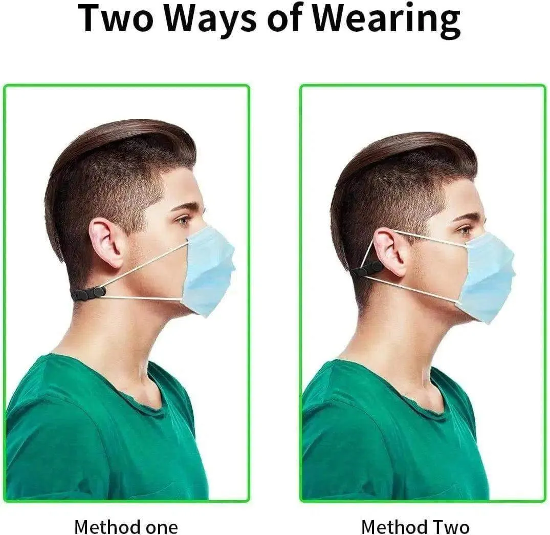 ear-protectors-for-masks-ear-protection-adjustable-ear-loop-extender-10-pack-brookwood-medical-6 Ear Protectors For Masks, Ear Protection, Adjustable Ear Loop Extender, 10 Pack Brookwood Medical