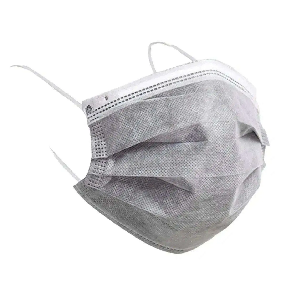 FuturePPE 3 Ply Disposable Face Mask - Surgical Masks Gray-500-Masks FuturePPE
