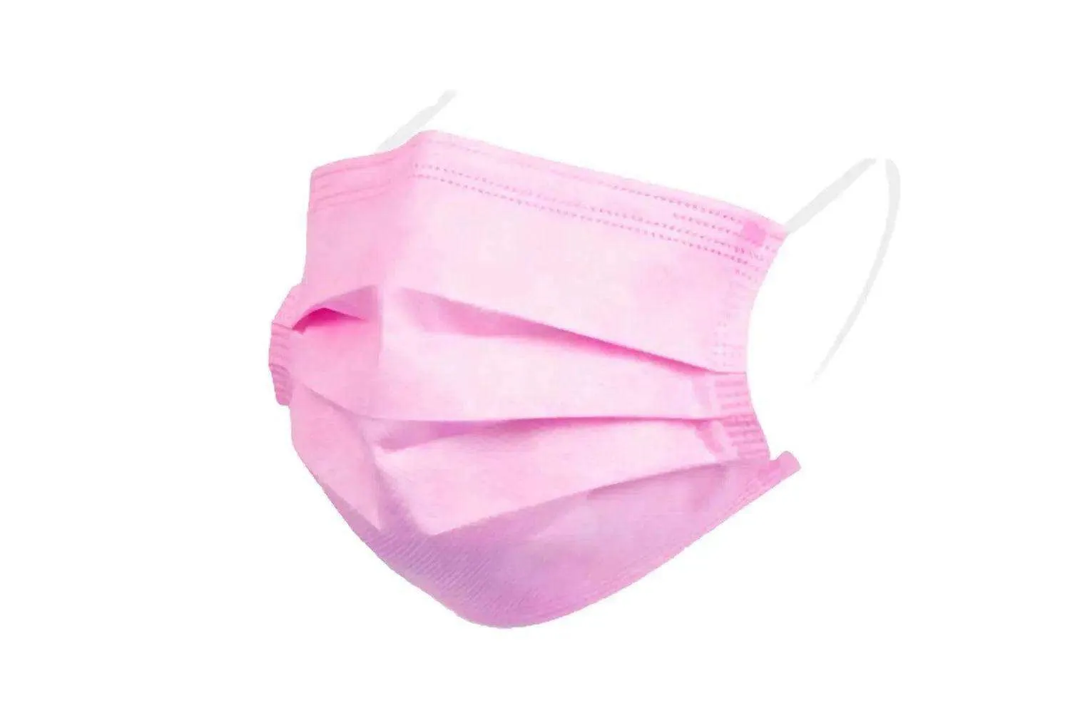 FuturePPE 3 Ply Disposable Face Mask - Surgical Masks Pink-500-Masks FuturePPE