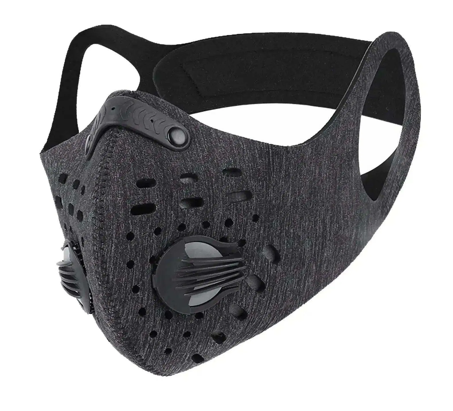FuturePPE Neoprene Sports Face Mask with Premium Filter Gray FuturePPE