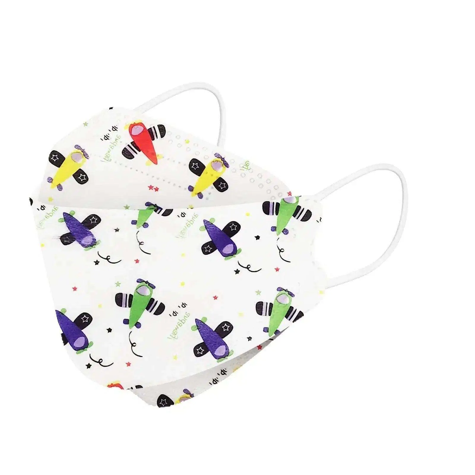 Kids KF94 Face Masks - Disposable Mask For Children Airplanes-30-Masks FuturePPE