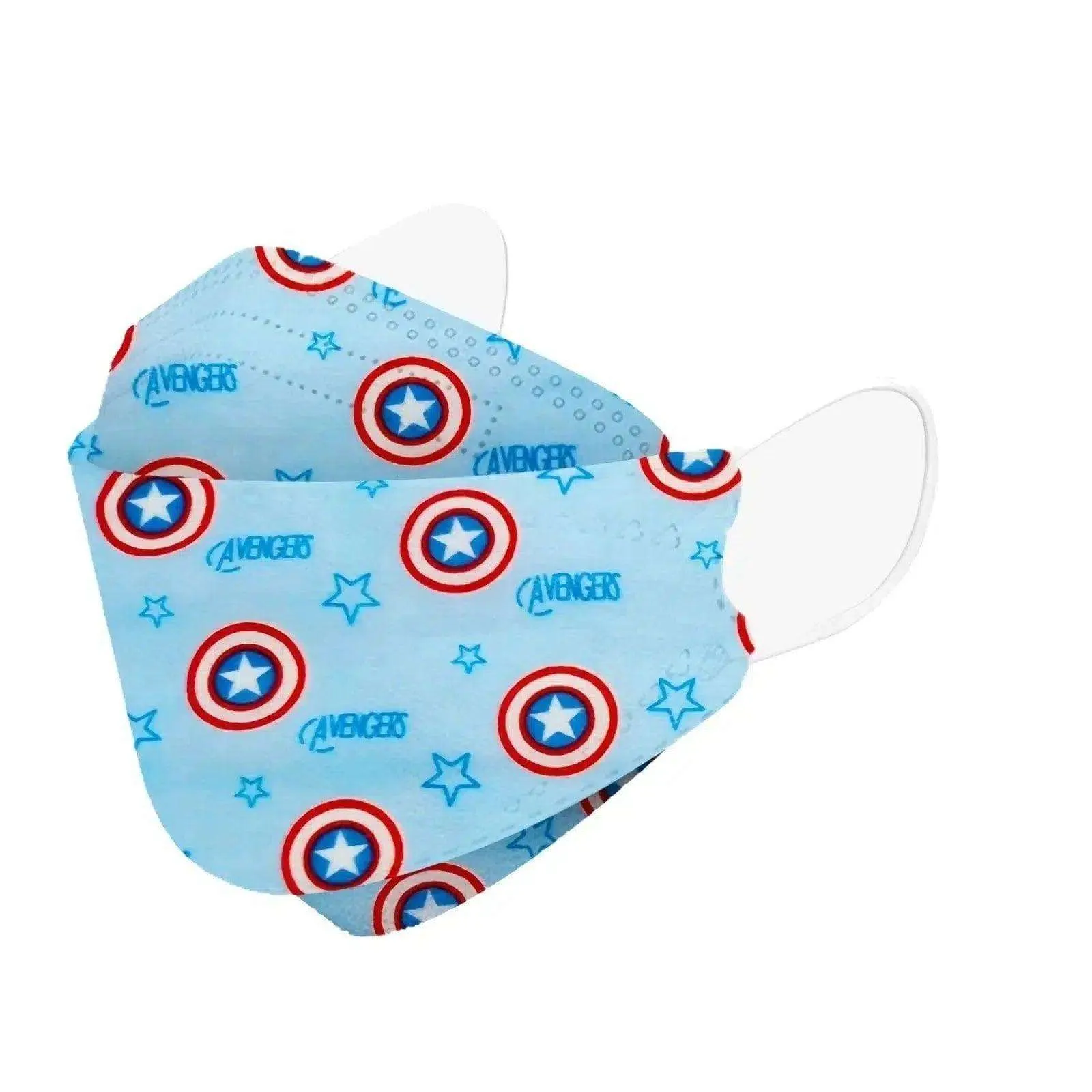 Kids KF94 Face Masks - Disposable Mask For Children Captain-America-30-Masks FuturePPE