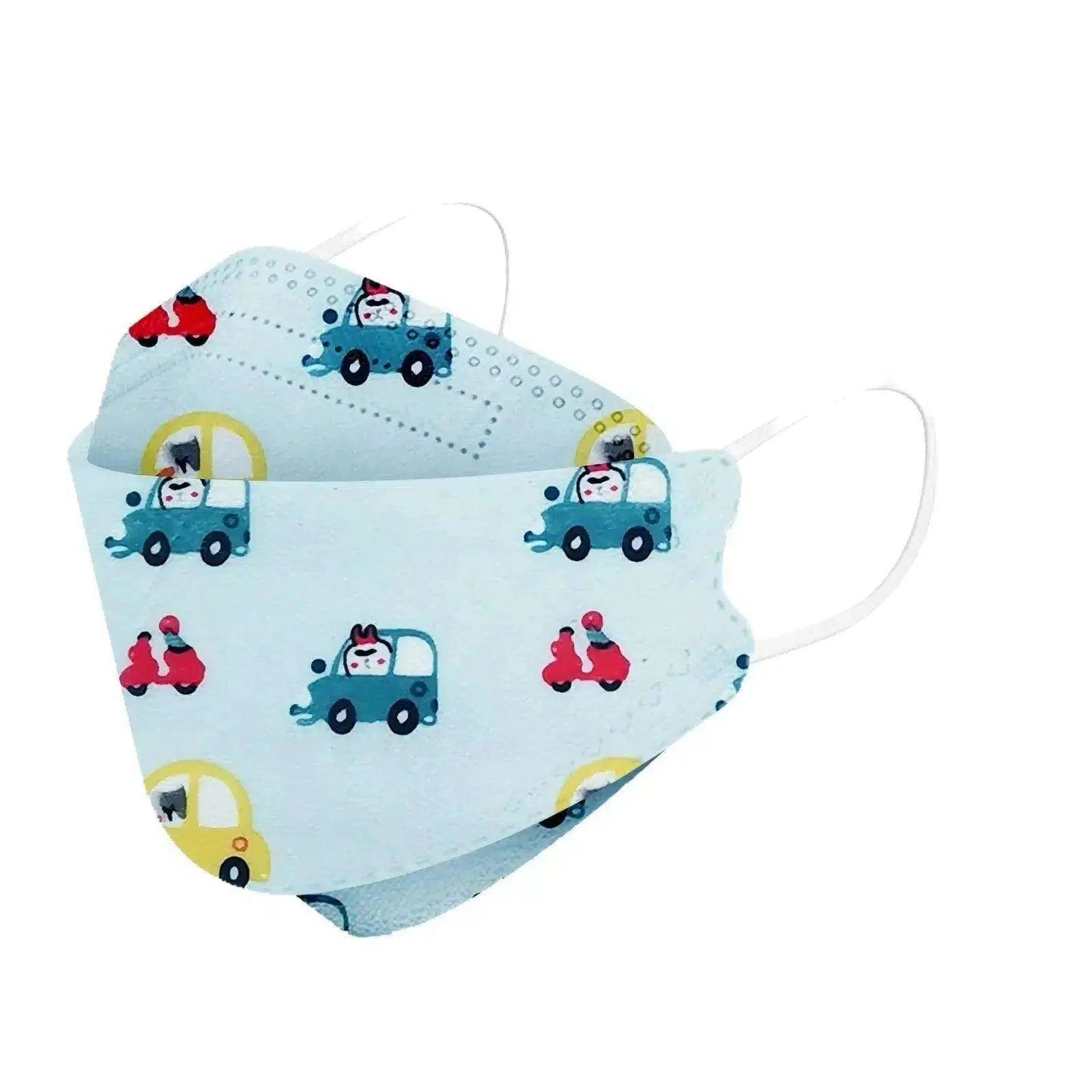Kids KF94 Face Masks - Disposable Mask For Children Cars-30-Masks FuturePPE