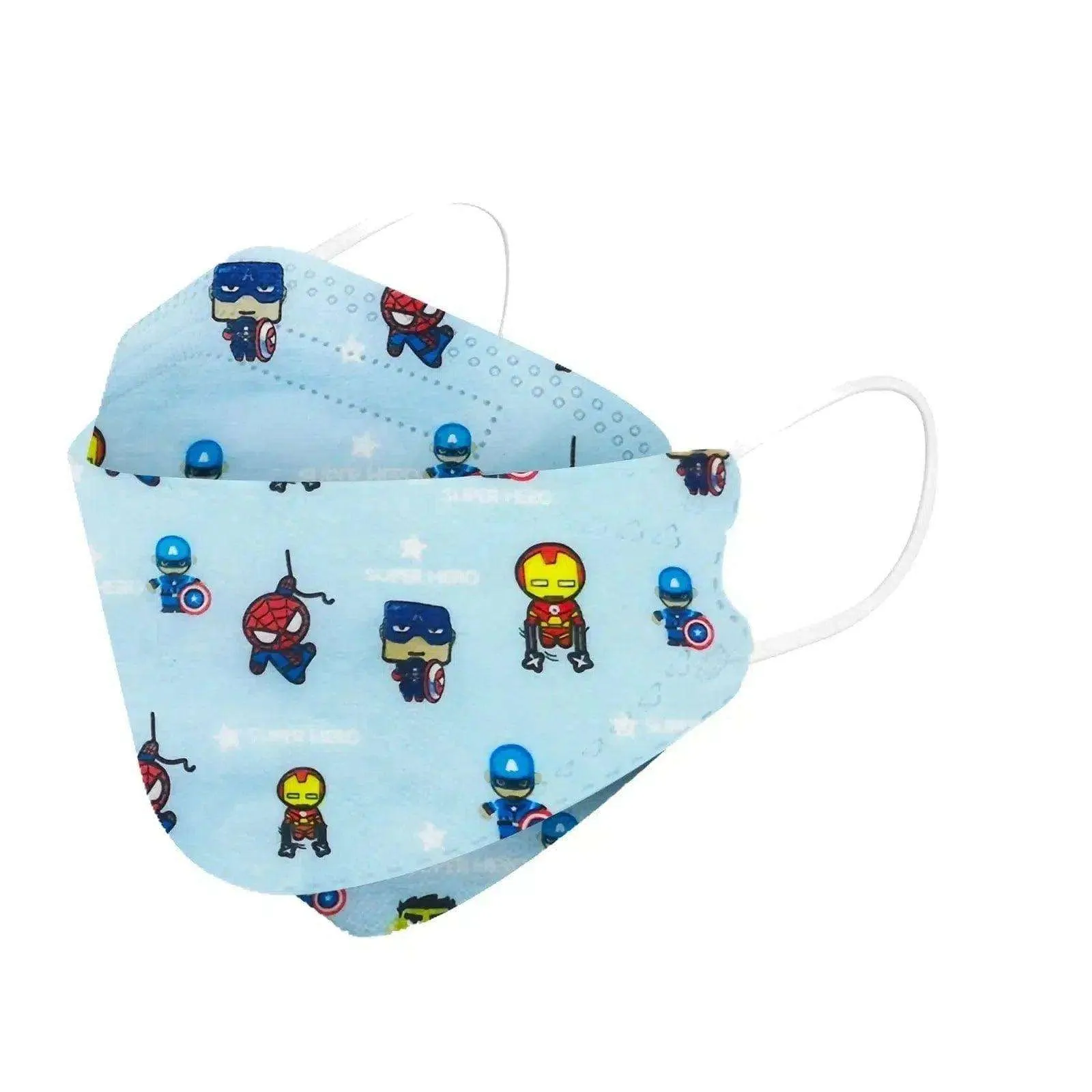 Kids KF94 Face Masks - Disposable Mask For Children Marvel-Avengers-30-Masks FuturePPE