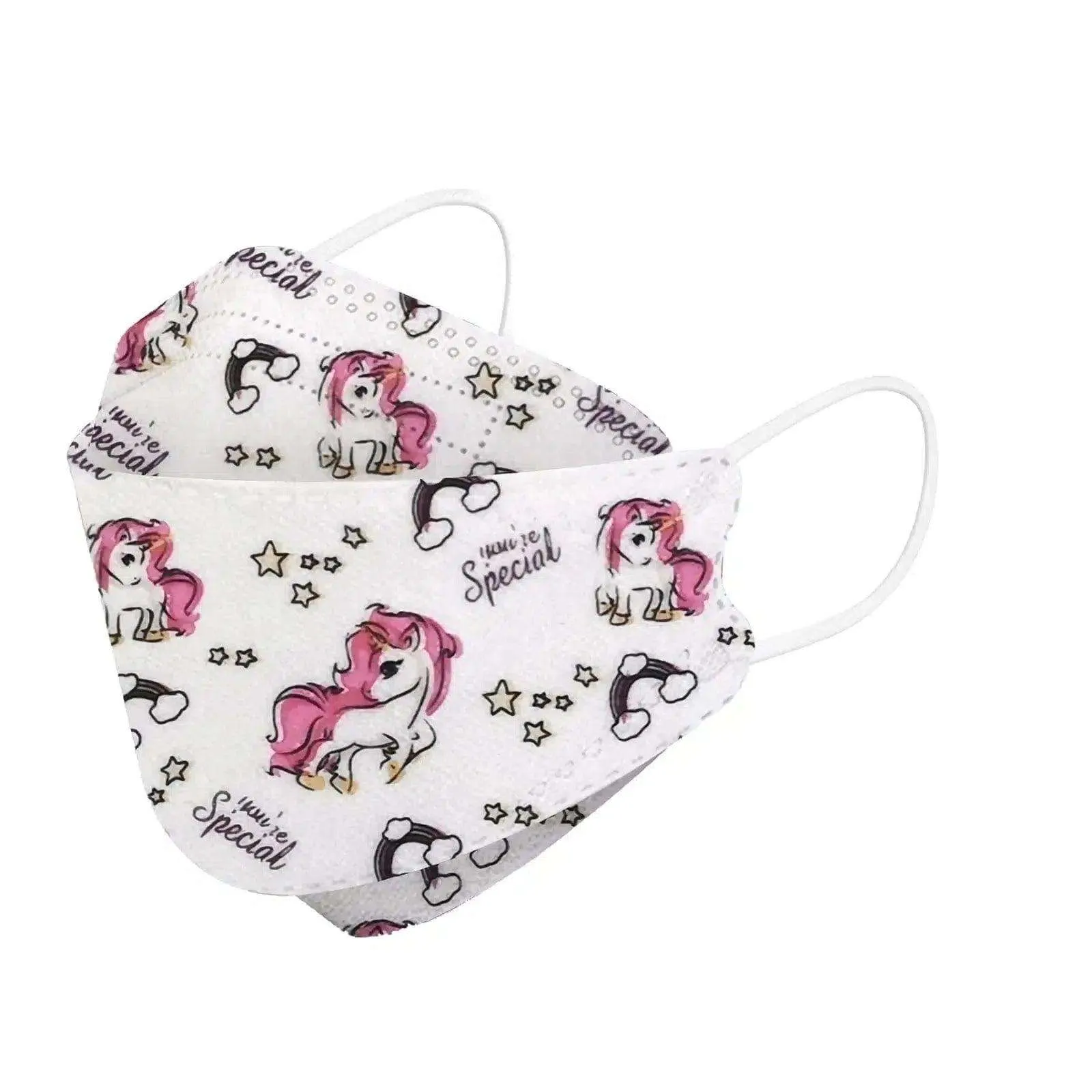 Kids KF94 Face Masks - Disposable Mask For Children Unicorns-30-Masks FuturePPE