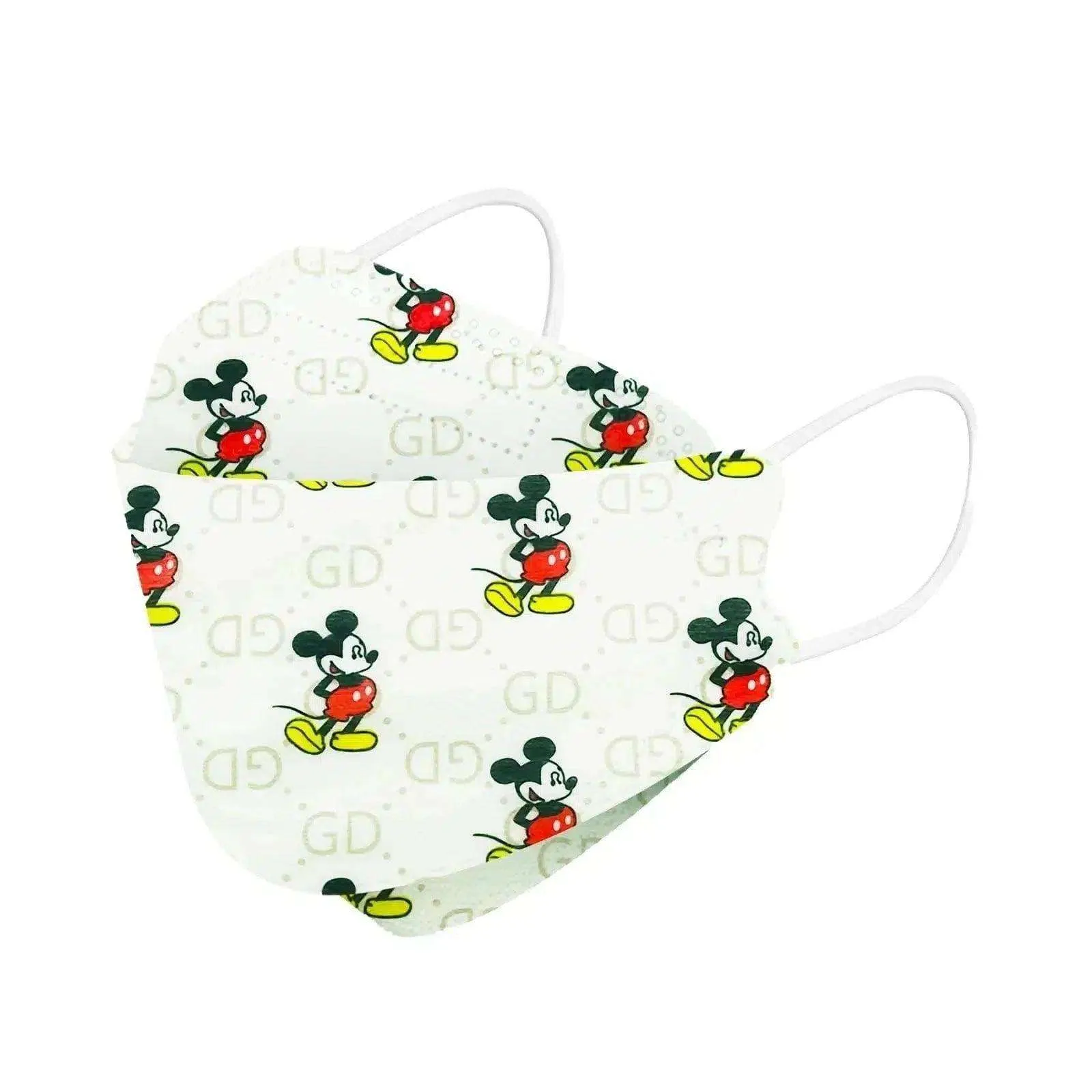 Kids KF94 Face Masks - Disposable Mask For Children White-Mickey-Mouse-30-Masks FuturePPE