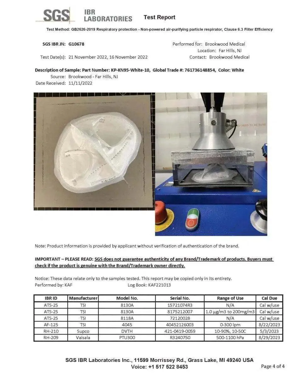 KN95 Face Masks, CE Certified, 5PLY, Protective Mask, K95  Brookwood Medical